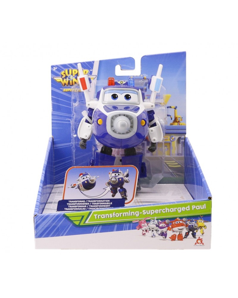Super Wings SuperCharge Transforming Paul (720200)