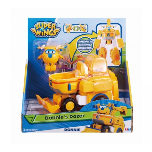 Super Wings Transforming Vehicles Donnie's Dozer  (720300)