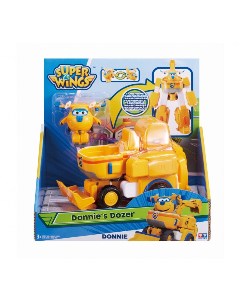 Super Wings Transforming Vehicles Donnie's Dozer  (720312)