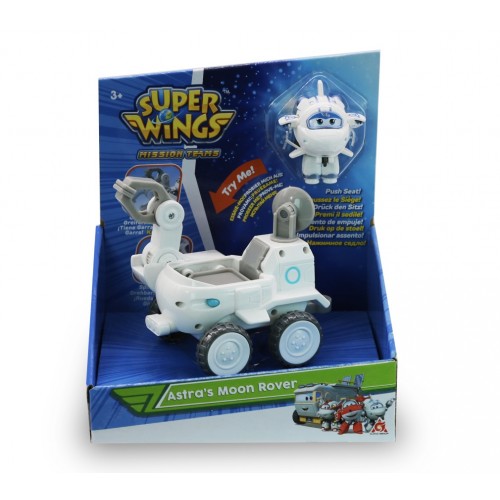 Super Wings Transform a  Βot single Vehicle Astra's Moon Rover (730840-4)