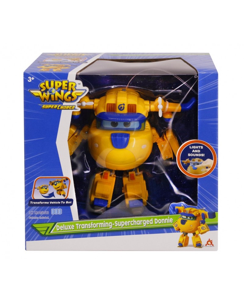 Super Wings SuperCharge Deluxe Transforming Donnie (740430-2)