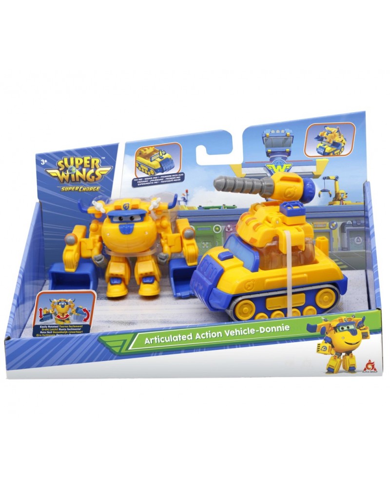 Super Wings SuperCharge Articulated Action Vehicle Donnie (740990-2)
