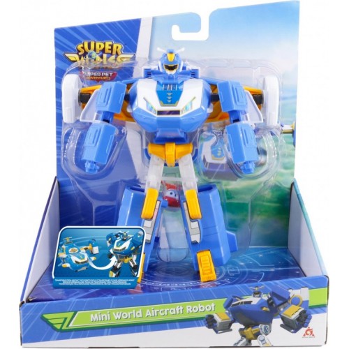 SUPER WINGS MINI WORLD AIRCRAFT ROBOT (760288)