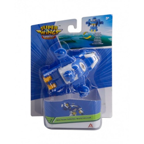 SUPER WINGS SUPER PET MINI VEHICLE WORLD AIRCRAFT ROBOT (770130)