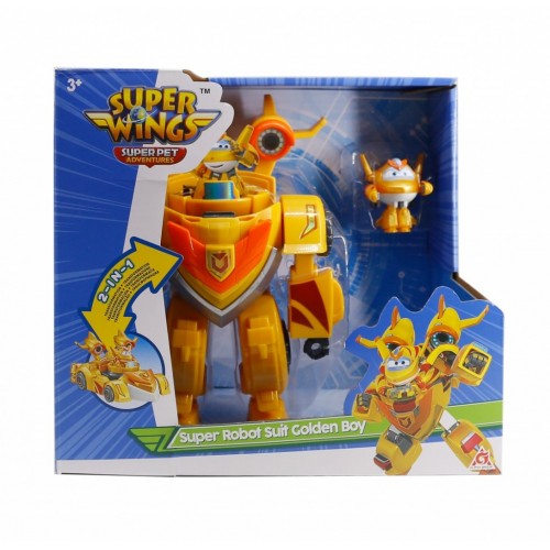 SUPER WINGS SUPER PET ROBOT SUIT GOLDEN BOY (770300)