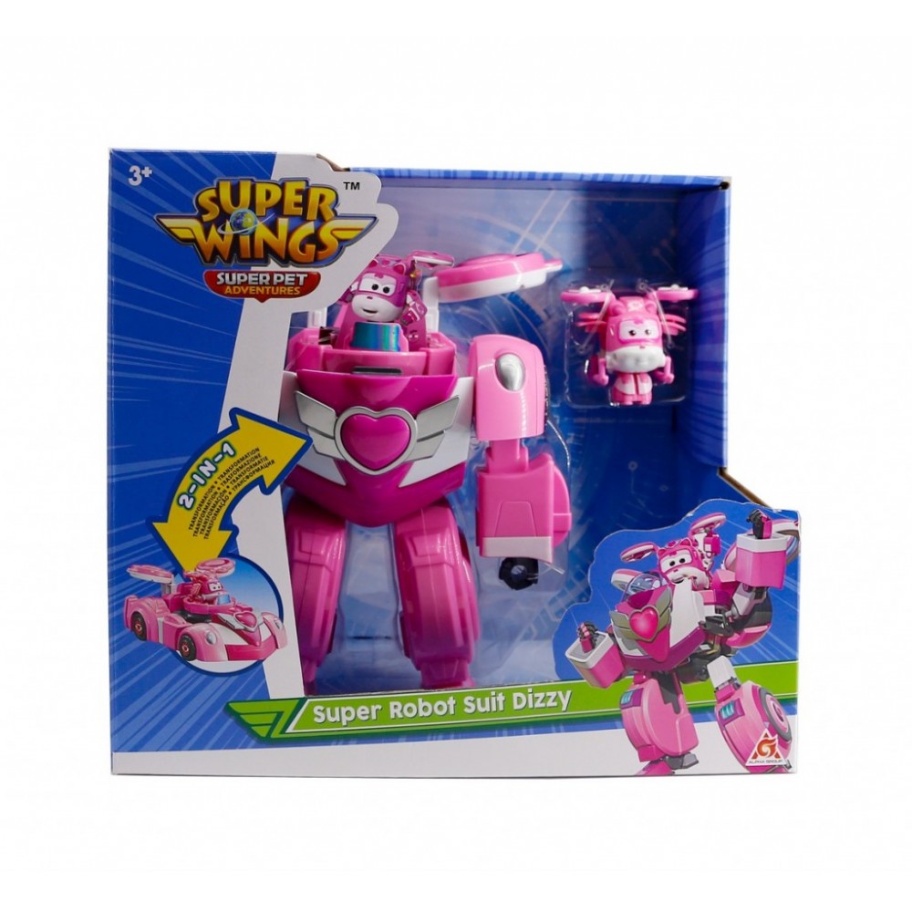 SUPER WINGS SUPER PET ROBOT SUIT DIZZY (770300)