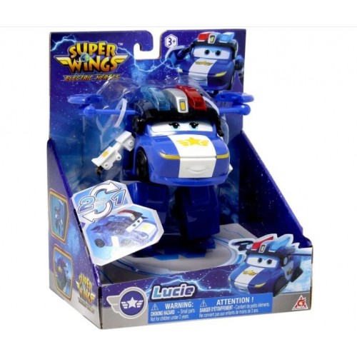 SUPER WINGS ELECTRIC HEROES TRANSFORMING 15ΕΚ. LUCIE (780235)