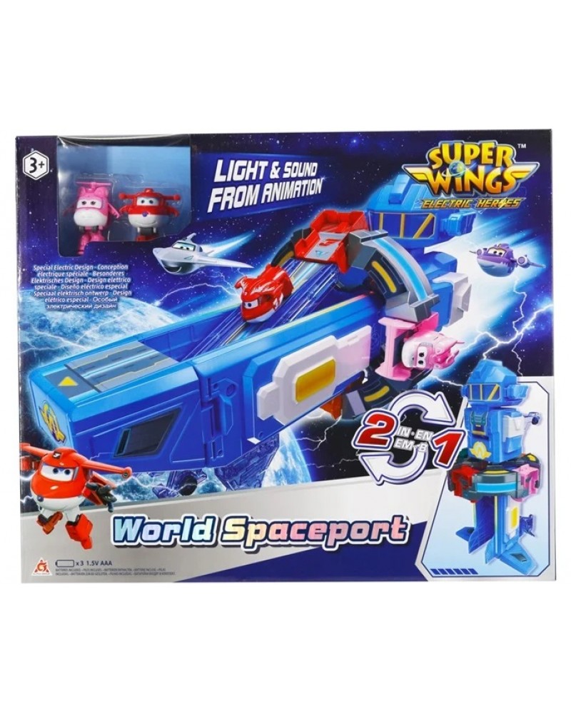 SUPER WINGS ELECTRIC HEROES WORLD SPACEPORT (780810)