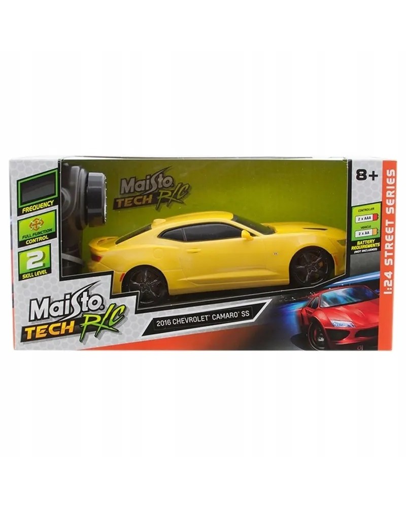 MAISTO TECH R/C STREET SERIES 1:24 2016 CHEVROLET CAMARO SS (81516)