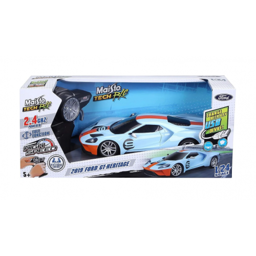 MAISTO RC FORD GT- HERITAGE 2019 ΓΑΛΑΖΙΟ (82335)