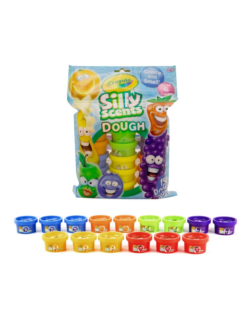 CRAYOLA SILLY SCENTS DOUGH PARTY SET 15 (2149J)