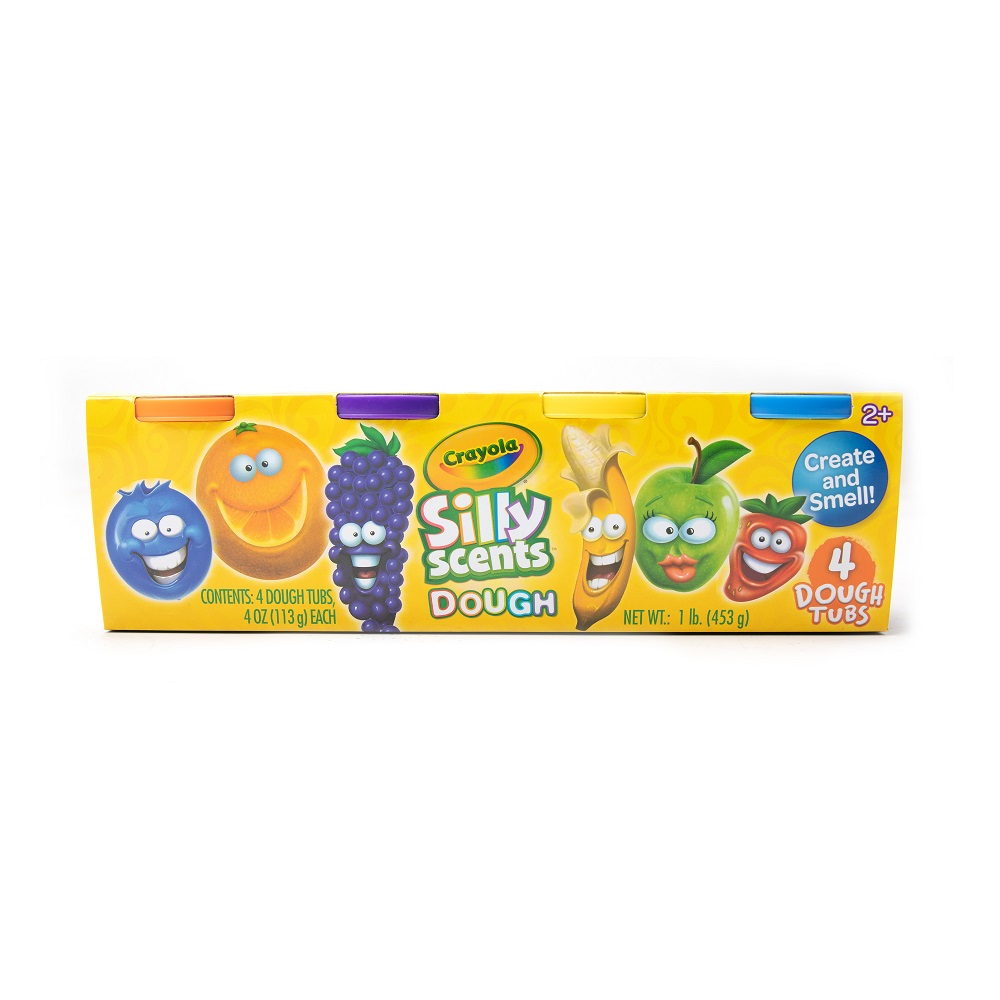 CRAYOLA SILLY SCENTS DOUGH SET 4 (2150J)