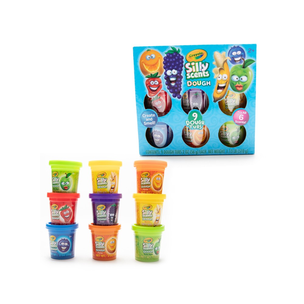 CRAYOLA SILLY SCENTS DOUGH SET 9 (2185J)