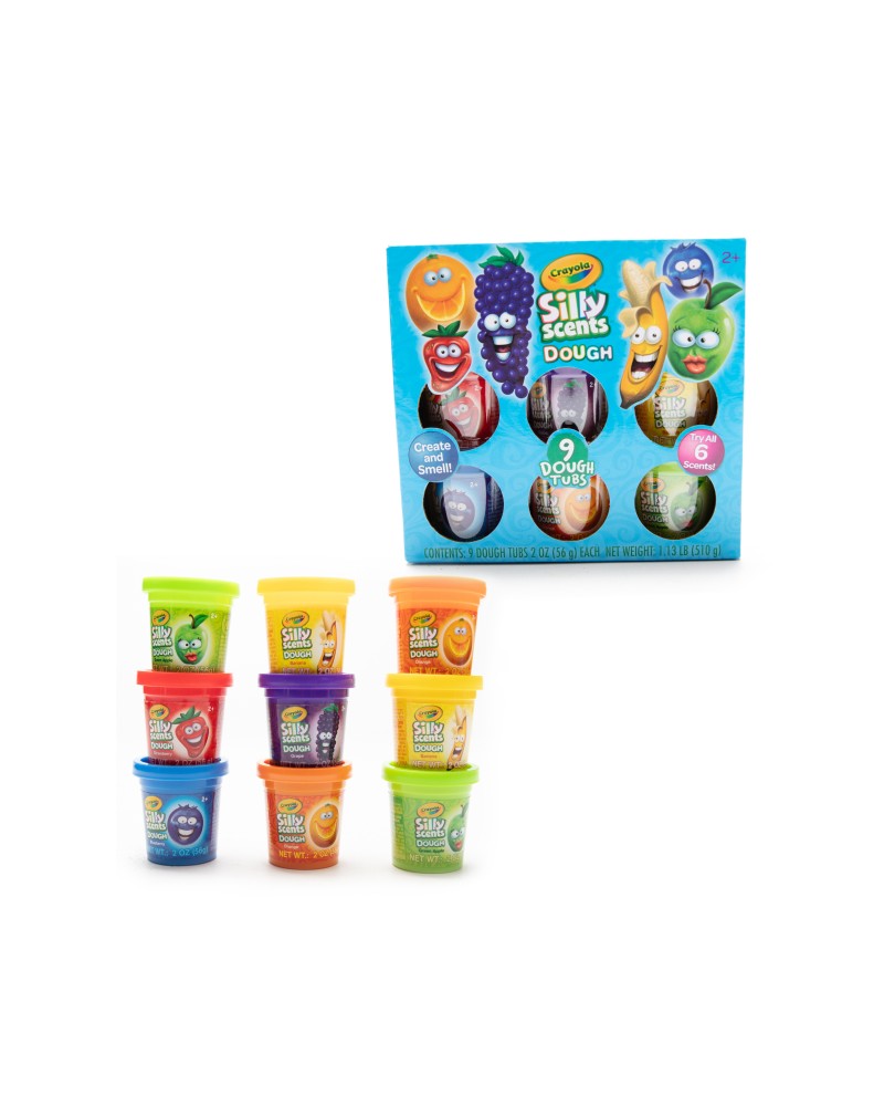 CRAYOLA SILLY SCENTS DOUGH SET 9 (2185J)