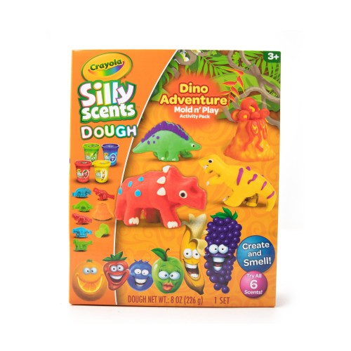 CRAYOLA SILLY SCENTS DINOSAURS SET (2204J)