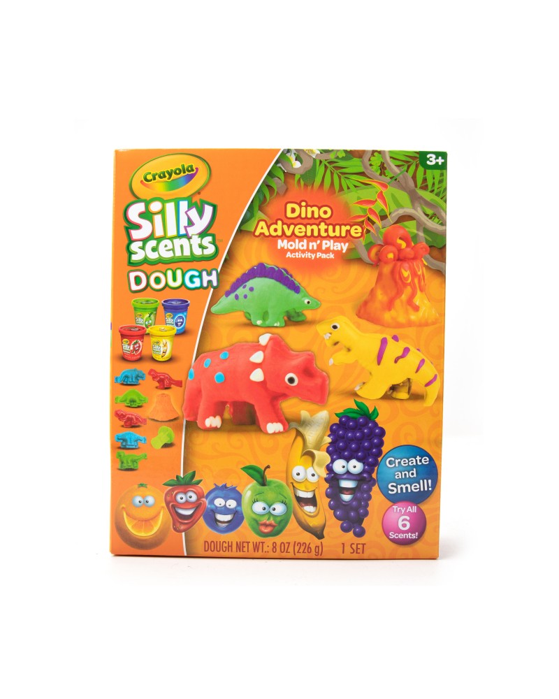 CRAYOLA SILLY SCENTS DINOSAURS SET (2204J)