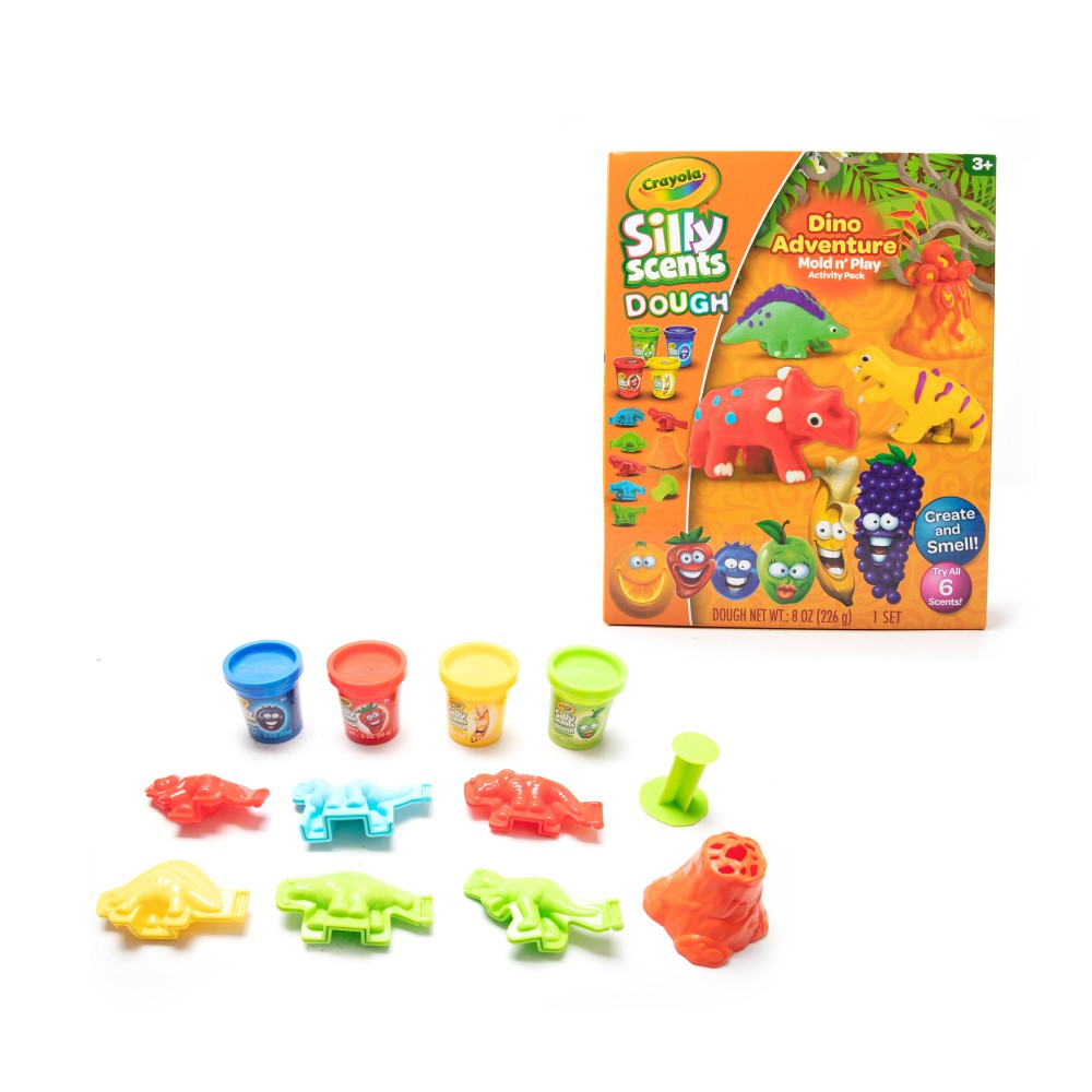 CRAYOLA SILLY SCENTS DINOSAURS SET (2204J)