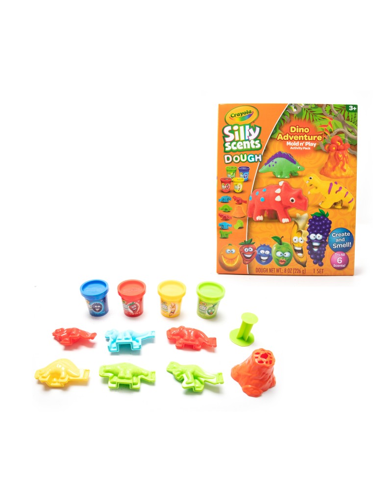 CRAYOLA SILLY SCENTS DINOSAURS SET (2204J)