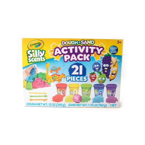 CRAYOLA SILLY SCENTS DOUGH & SAND SET(2339)