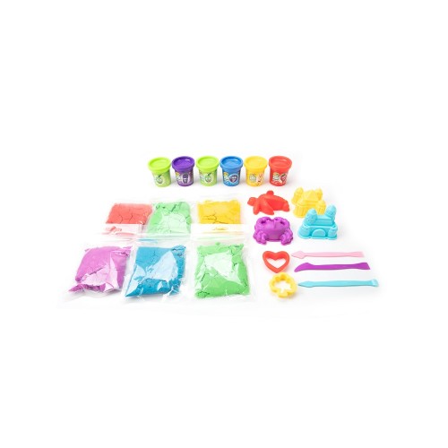 CRAYOLA SILLY SCENTS DOUGH & SAND SET(2339)