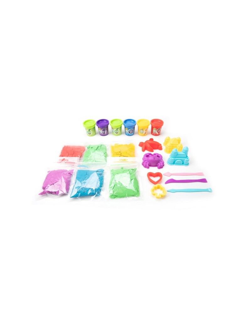 CRAYOLA SILLY SCENTS DOUGH & SAND SET(2339)