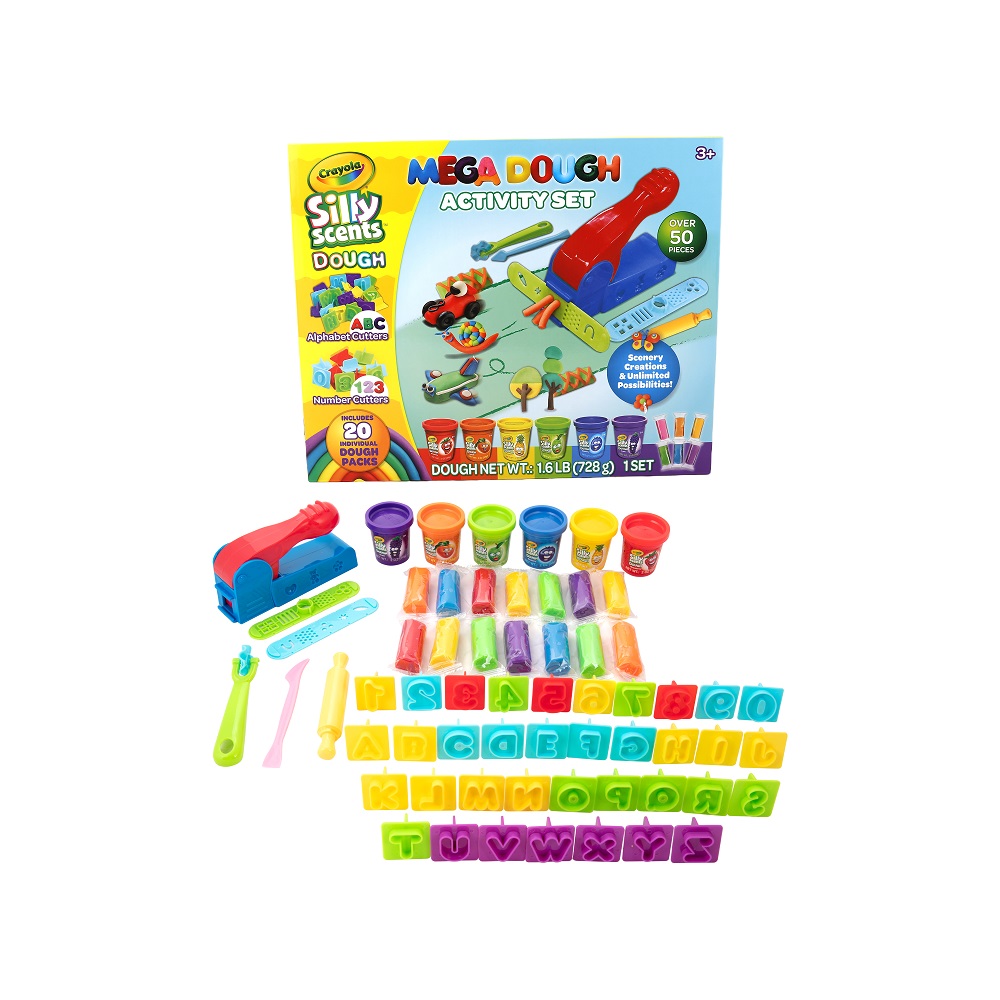 CRAYOLA SILLY SCENTS MEGA DOUGH ACTIVITY SET (2494)