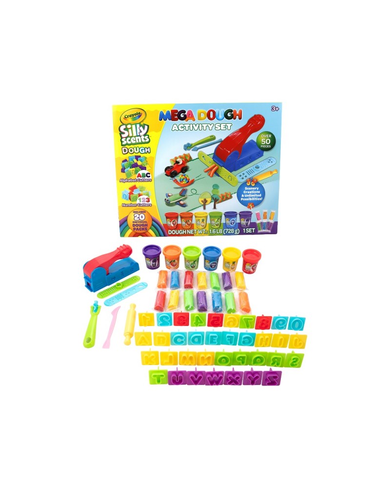 CRAYOLA SILLY SCENTS MEGA DOUGH ACTIVITY SET (2494)