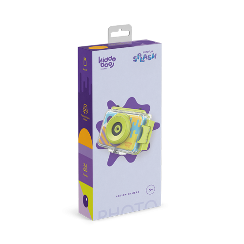 Kiddoboo Action Camera Splash Yellow(KBS7YEL)