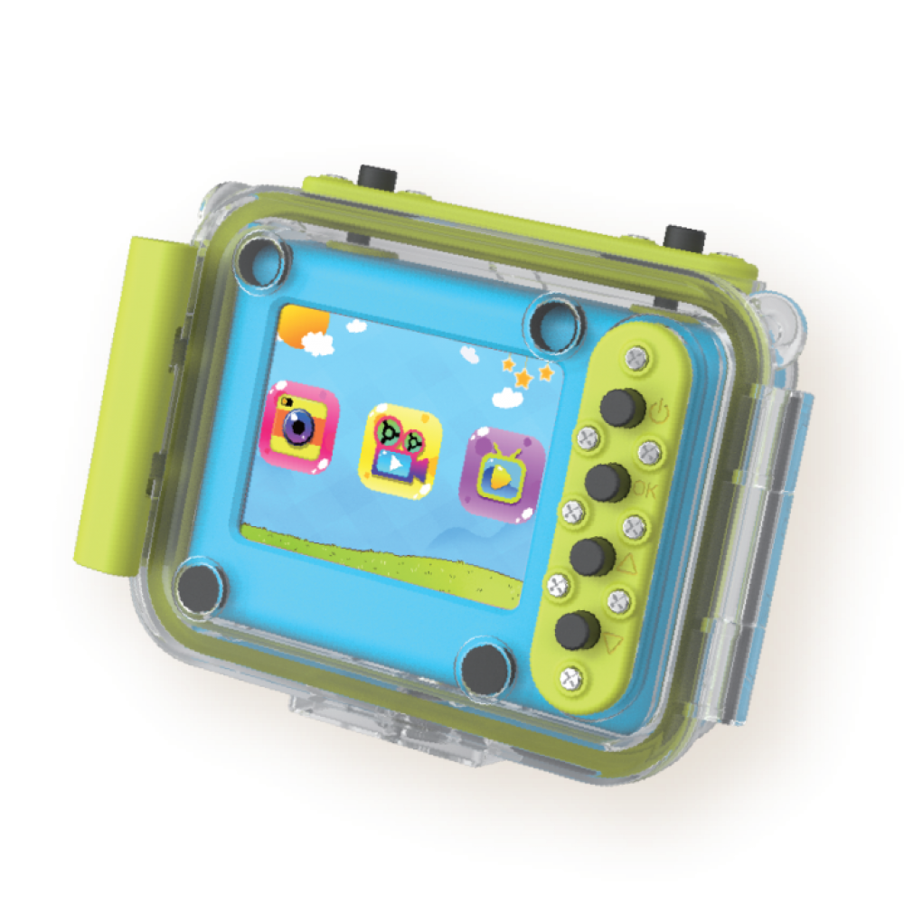 Kiddoboo Action Camera Splash Yellow(KBS7YEL)