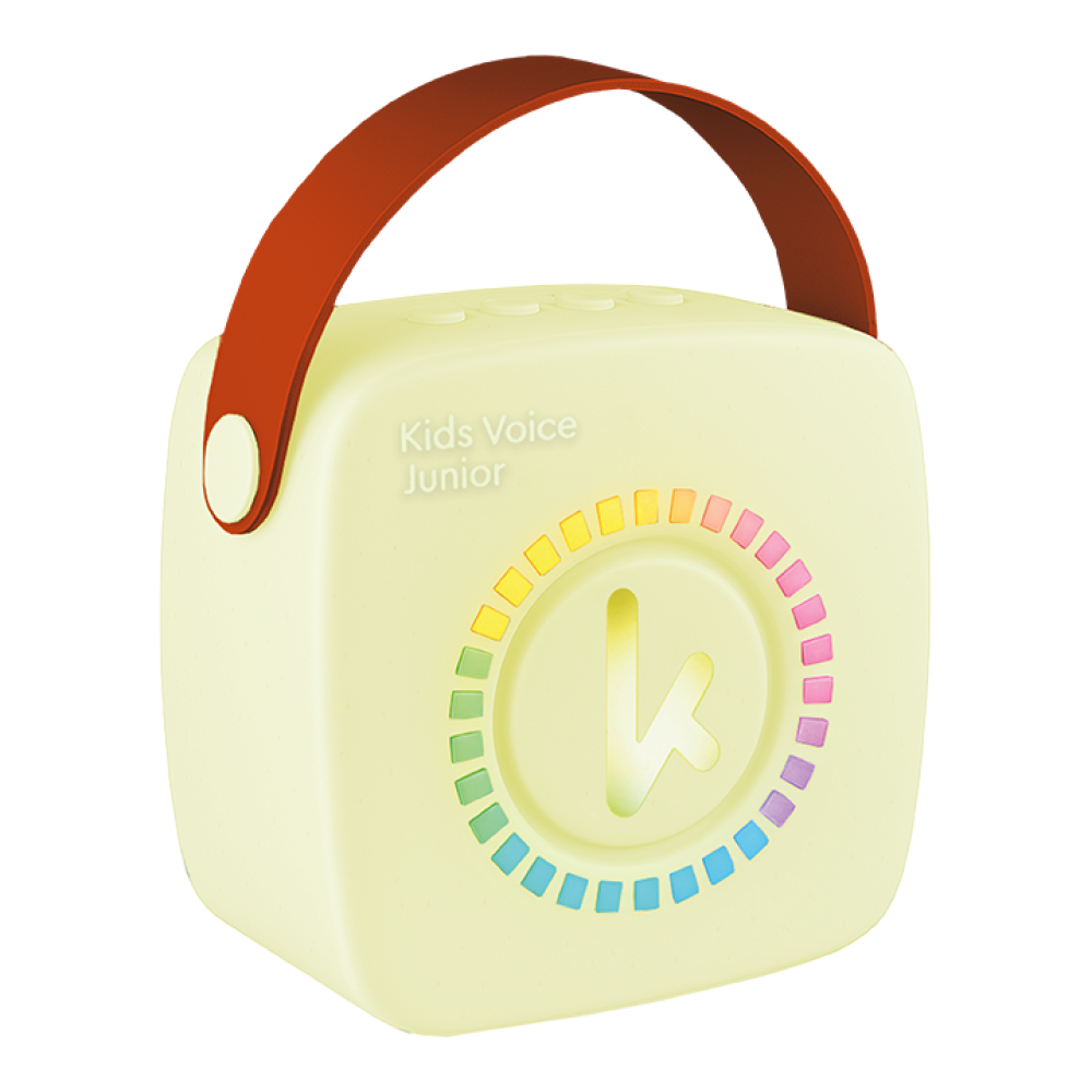 Kiddoboo mini Karaoke Speaker & Mic Yellow + NikoletaTV (KBT3NTYEL)