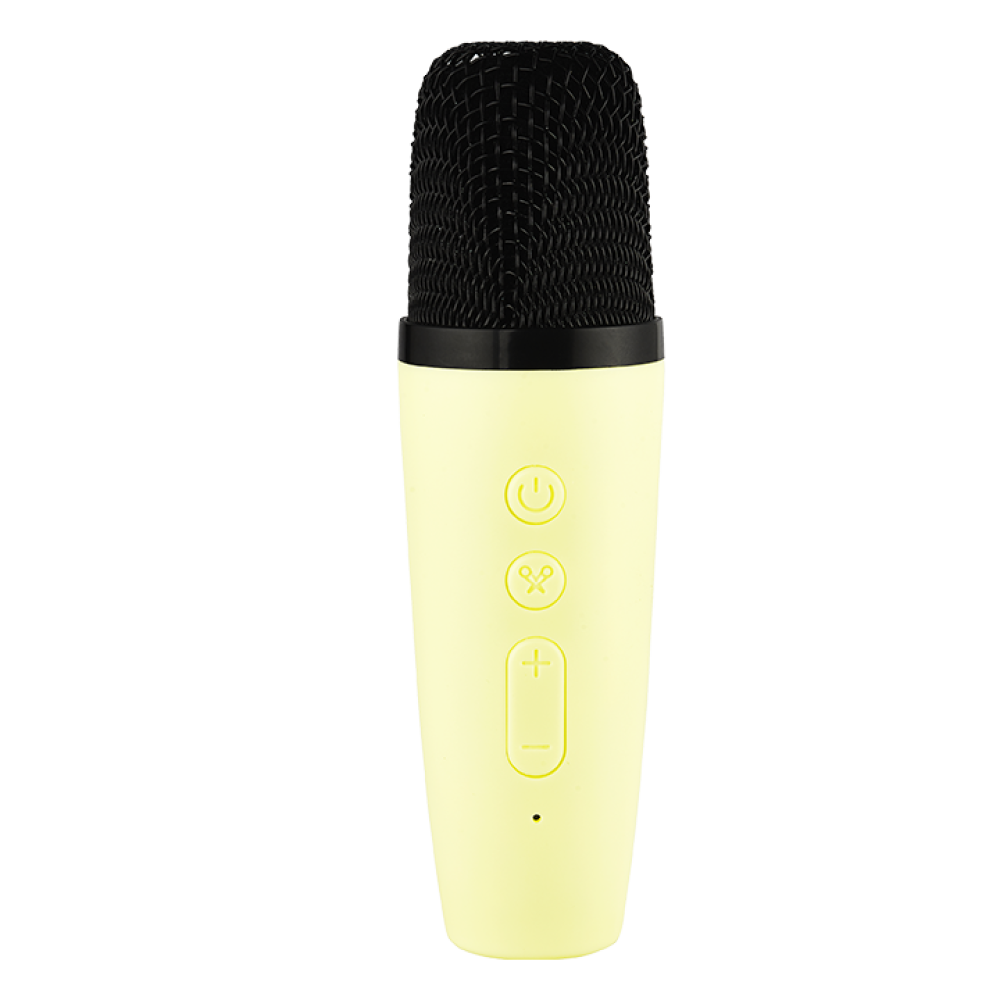 Kiddoboo mini Karaoke Speaker & Mic Yellow + NikoletaTV (KBT3NTYEL)