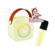 Kiddoboo mini Karaoke Speaker & Mic Yellow + NikoletaTV (KBT3NTYEL)