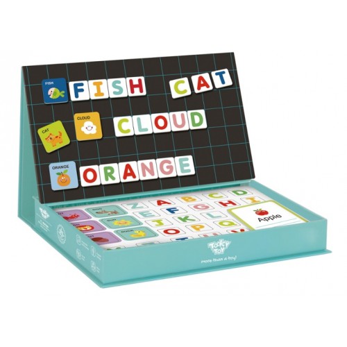 TOOKY TOY ΜΑΓΝΗΤΙΚΟ ΚΟΥΤΙ ΑΓΓΛΙΚΟ ΑΛΦΑΒΗΤΟ (TL643A)