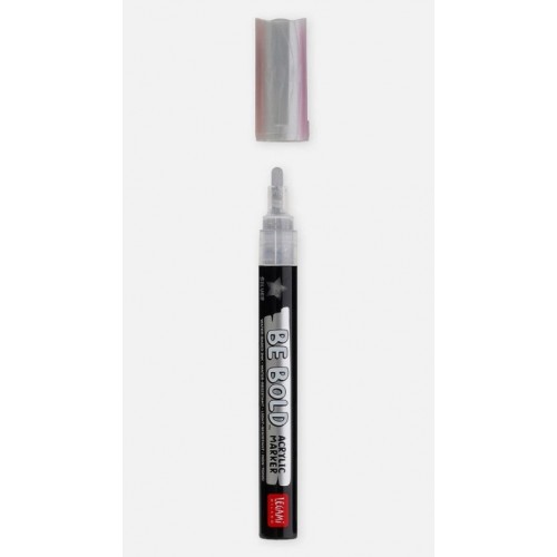 LEGAMI ΑΚΡΥΛΙΚΟΣ ΜΑΡΚΑΔΟΡΟΣ BE BOLD - ΑΣΗΜΙ (ACM0003) LEGAMI ΑΚΡΥΛΙΚΟΣ ΜΑΡΚΑΔΟΡΟΣ BE BOLD - ΑΣΗΜΙ (ACM0003)