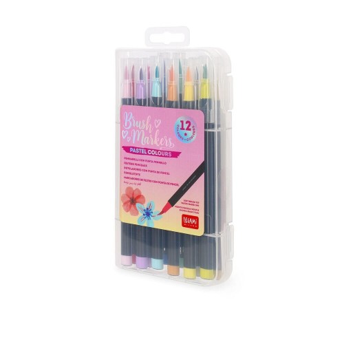 LEGAMI ΣΕΤ ΜΕ 12 BRUSH MARKERS PASTELCOLOURS (BUMA0002) LEGAMI ΣΕΤ ΜΕ 12 BRUSH MARKERS PASTELCOLOURS (BUMA0002)