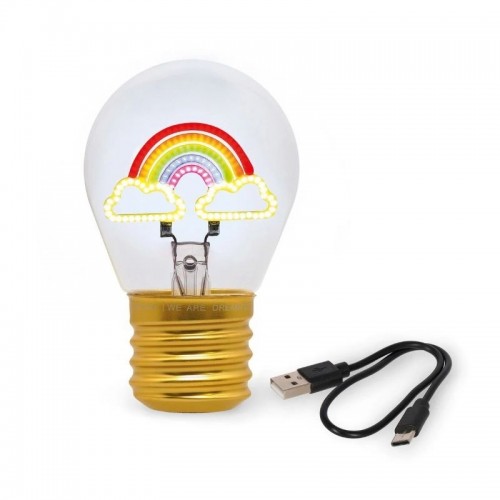 LEGAMI BULB FICTION ΔΙΑΚΟΣΜΗΤΙΚΟ ΕΠΙΤΡΑΠΕΖΙΟ ΦΩΤΙΣΤΙΚΟ ΣΕ ΣΧΗΜΑ ΛΑΜΠΑΣ ΟΥΡΑΝΙΟ ΤΟΞΟ (CLB0008)