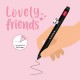 LEGAMI ΣΤΥΛΟ GEL ΜΑΥΡΟ ΜΕΛΑΝΙ ANIMAL DECORATION LOVELY FRIENDS ΠΑΝΤΑ (CPP0001)