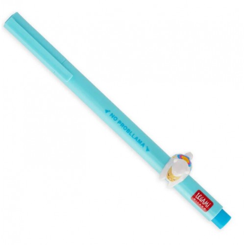 LEGAMI ΣΤΥΛΟ GEL ΓΑΛΑΖΙΟ ΜΕΛΑΝΙ ANIMAL DECORATION LOVELY FRIENDS ΛΑΜΑ (CPP0010)