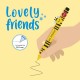 LEGAMI ΣΤΥΛΟ GEL ΜΑΥΡΟ ΜΕΛΑΝΙ ANIMAL DECORATION LOVELY FRIENDS ΜΕΛΙΣΣΑ (CPP0012)