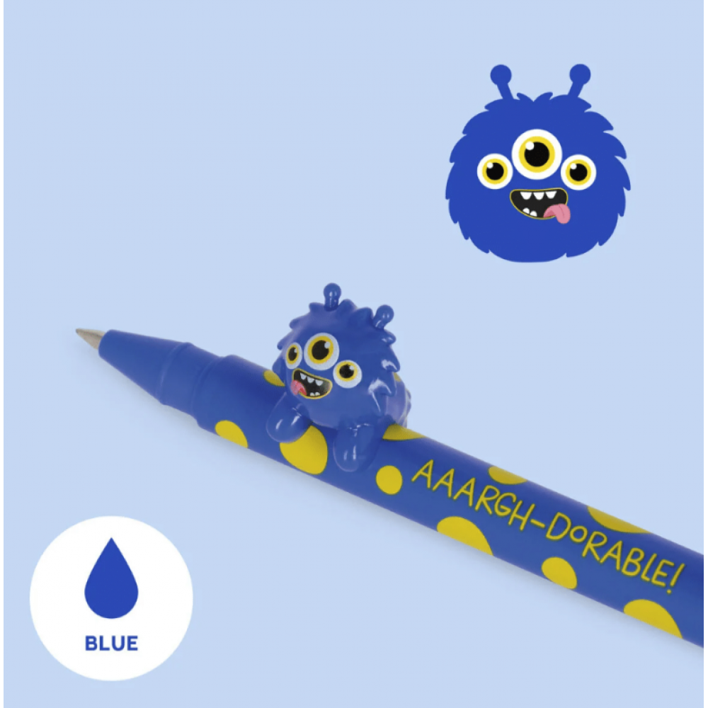 LEGAMI ΣΤΥΛΟ GEL ΜΠΛΕ ΜΕΛΑΝΙ ANIMAL DECORATION LOVELY FRIENDS MONSTER(CPP0014) LEGAMI ΣΤΥΛΟ GEL ΜΠΛΕ ΜΕΛΑΝΙ ANIMAL DECORATION LOVELY FRIENDS MONSTER(CPP0014)