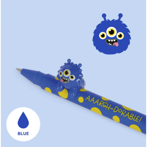 LEGAMI ΣΤΥΛΟ GEL ΜΠΛΕ ΜΕΛΑΝΙ ANIMAL DECORATION LOVELY FRIENDS MONSTER(CPP0014) LEGAMI ΣΤΥΛΟ GEL ΜΠΛΕ ΜΕΛΑΝΙ ANIMAL DECORATION LOVELY FRIENDS MONSTER(CPP0014)