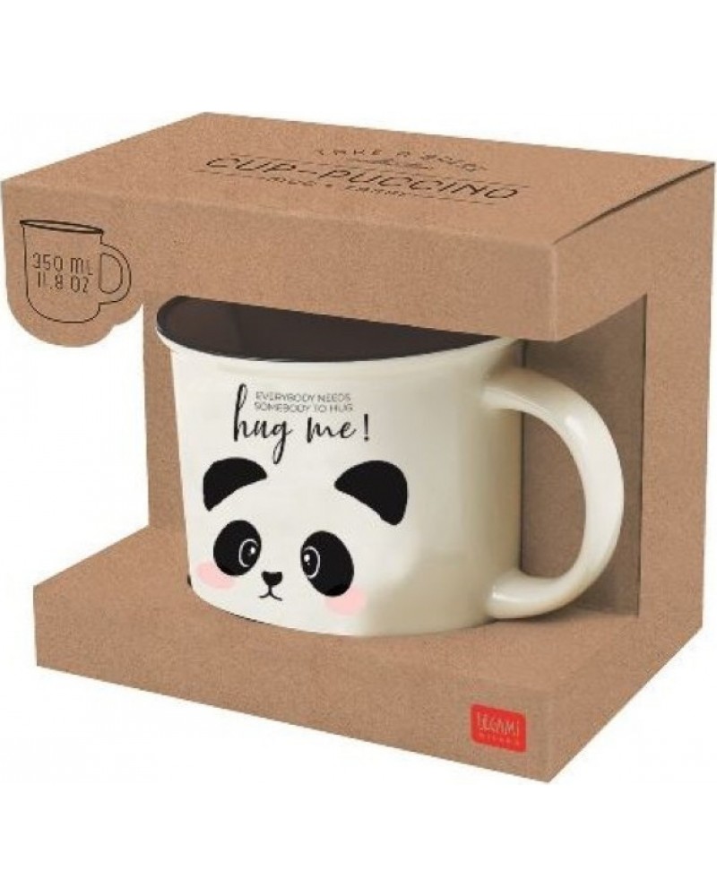 LEGAMI ΚΟΥΠΑ ΚΕΡΑΜΙΚΗ TAKE A BREAK - CUP-PUCCINO MUG - PANDA 350ML (CUP0013)