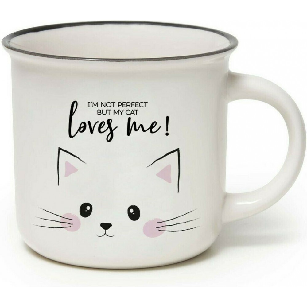 LEGAMI ΚΟΥΠΑ ΚΕΡΑΜΙΚΗ TAKE A BREAK - CUP-PUCCINO MUG - CAT 350ML (CUP0014)