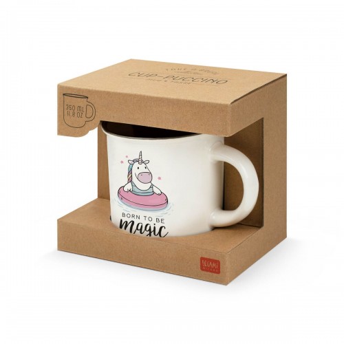 LEGAMI ΚΟΥΠΑ ΚΕΡΑΜΙΚΗ CUP-PUCCINO TAKE A BREAK UNICORN 350ML (CUP0019)