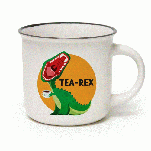 LEGAMI ΚΟΥΠΑ ΚΕΡΑΜΙΚΗ CUP-PUCCINO TAKE A BREAK TEA REX 350ML (CUP0021)