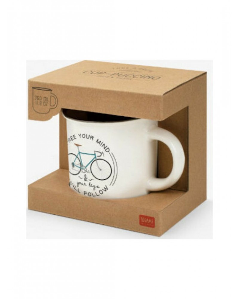 LEGAMI ΚΟΥΠΑ ΚΕΡΑΜΙΚΗ CUP-PUCCINO TAKE A BREAK BIKE 350ML (CUP0024)