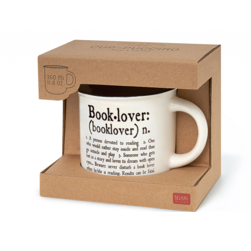 LEGAMI ΚΟΥΠΑ ΠΟΡΣΕΛΑΝΗΣ CUP-PUCCINO BOOK LOVER 350ML (CUP0045)