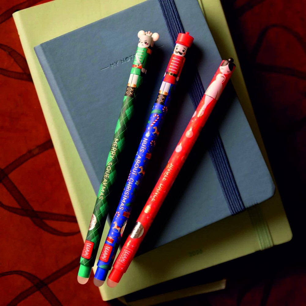 LEGAMI XMAS ΣΕΤ 3 GEL ΣΤΥΛΟ ΠΟΥ ΣΒΗΝΟΥΝ (EPSET00014)