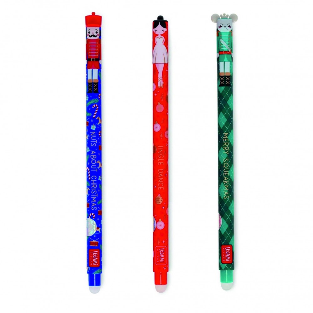 LEGAMI XMAS ΣΕΤ 3 GEL ΣΤΥΛΟ ΠΟΥ ΣΒΗΝΟΥΝ (EPSET00014)