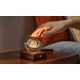 GINGKO AMBER CRYSTAL LIGHT ΚΡΥΣΤΑΛΛΙΝΗ ΣΦΑΙΡΑ ΜΕ ΒΑΣΗ ΚΡΟΝΟΣ 12ΕΚ (G025ST)